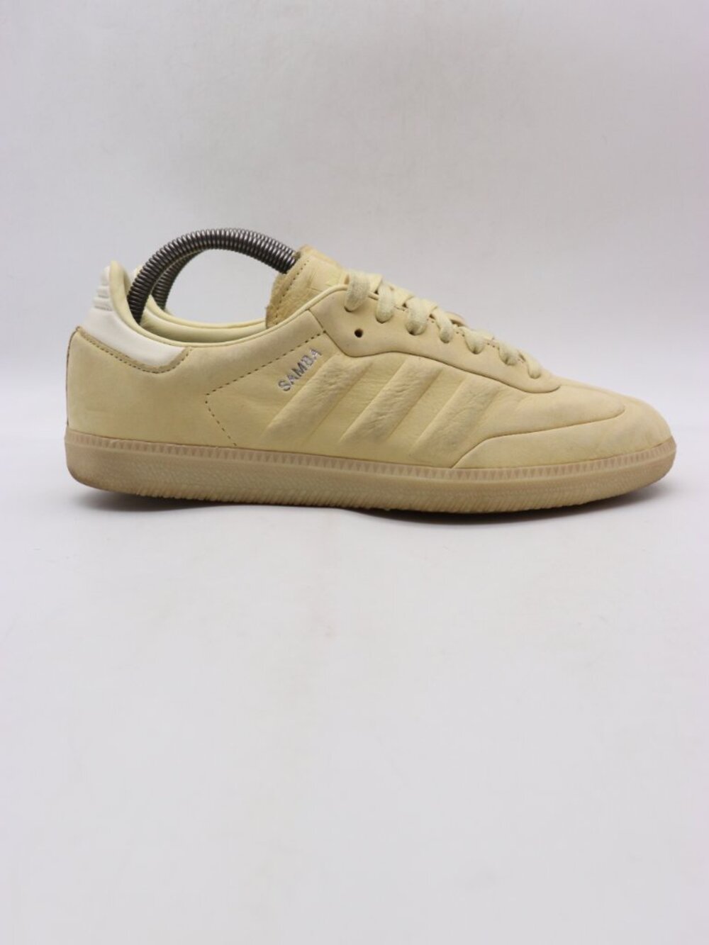 Adidas Samba "Almost Yellow" Leather Men's Size 8 Athletic Sneakers IE4955